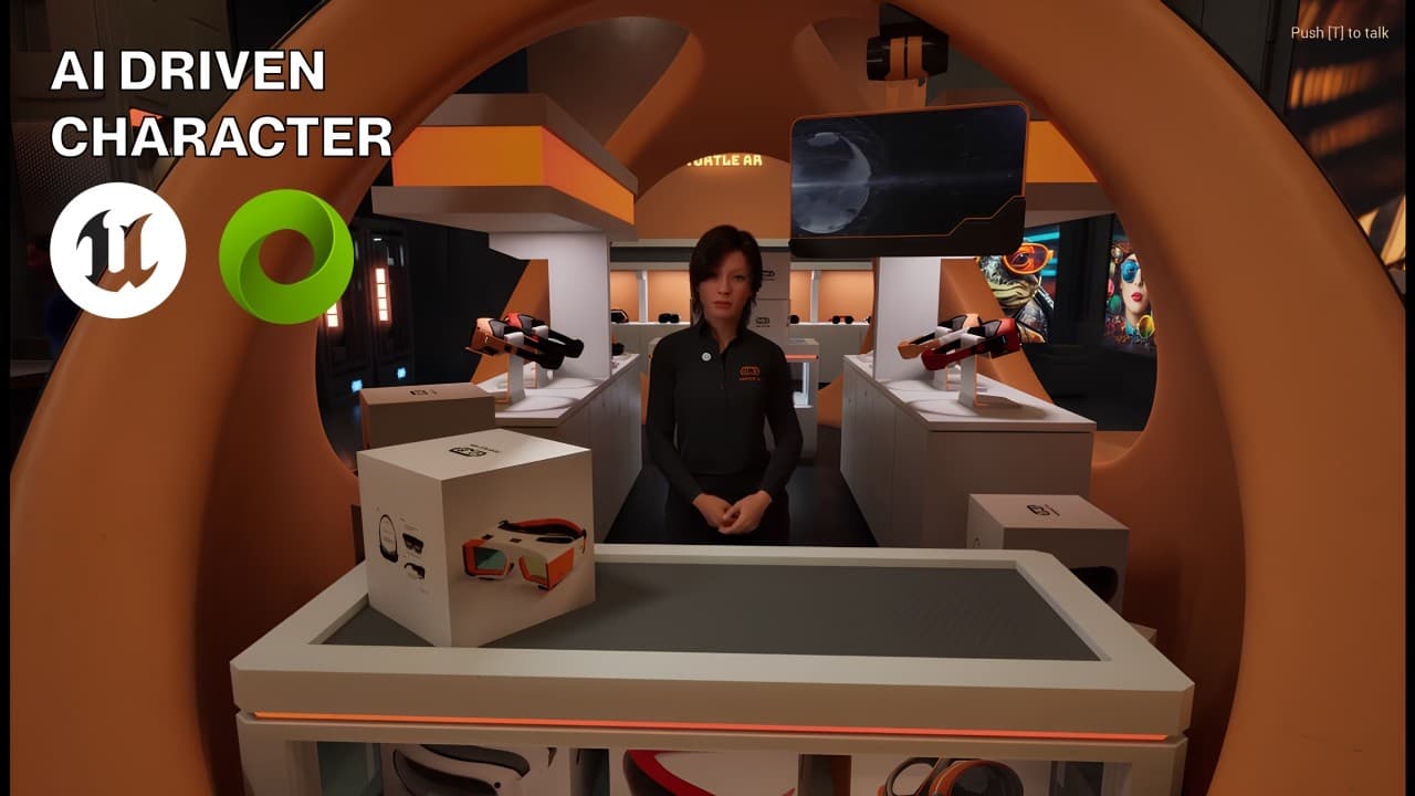 NVIDIA AI Assistant tech demo on the personal channel